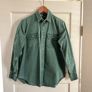 Vintage Ralph Lauren Polo Forest Green Shirt — Size Men's S